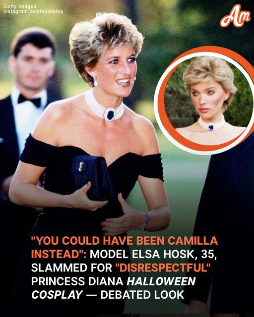 'Shame on You': Model Elsa Hosk, 35, Slammed for 'Disrespectful' Princess Diana Halloween Costume